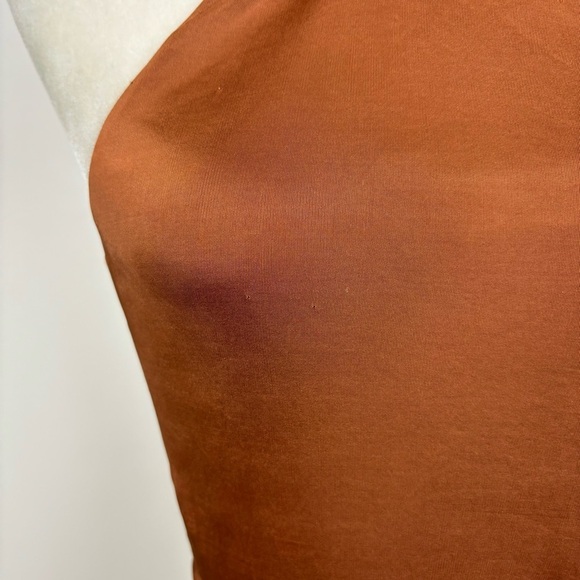 GAUGE81 Riga Mini Dress in Chestnut Size S - Picture 5 of 15